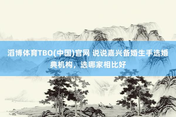 滔博体育TBO(中国)官网 说说嘉兴备婚生手选婚典机构，选哪家相比好
