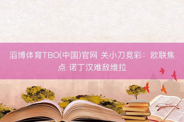 滔博体育TBO(中国)官网 关小刀竞彩：欧联焦点 诺丁汉难敌维拉